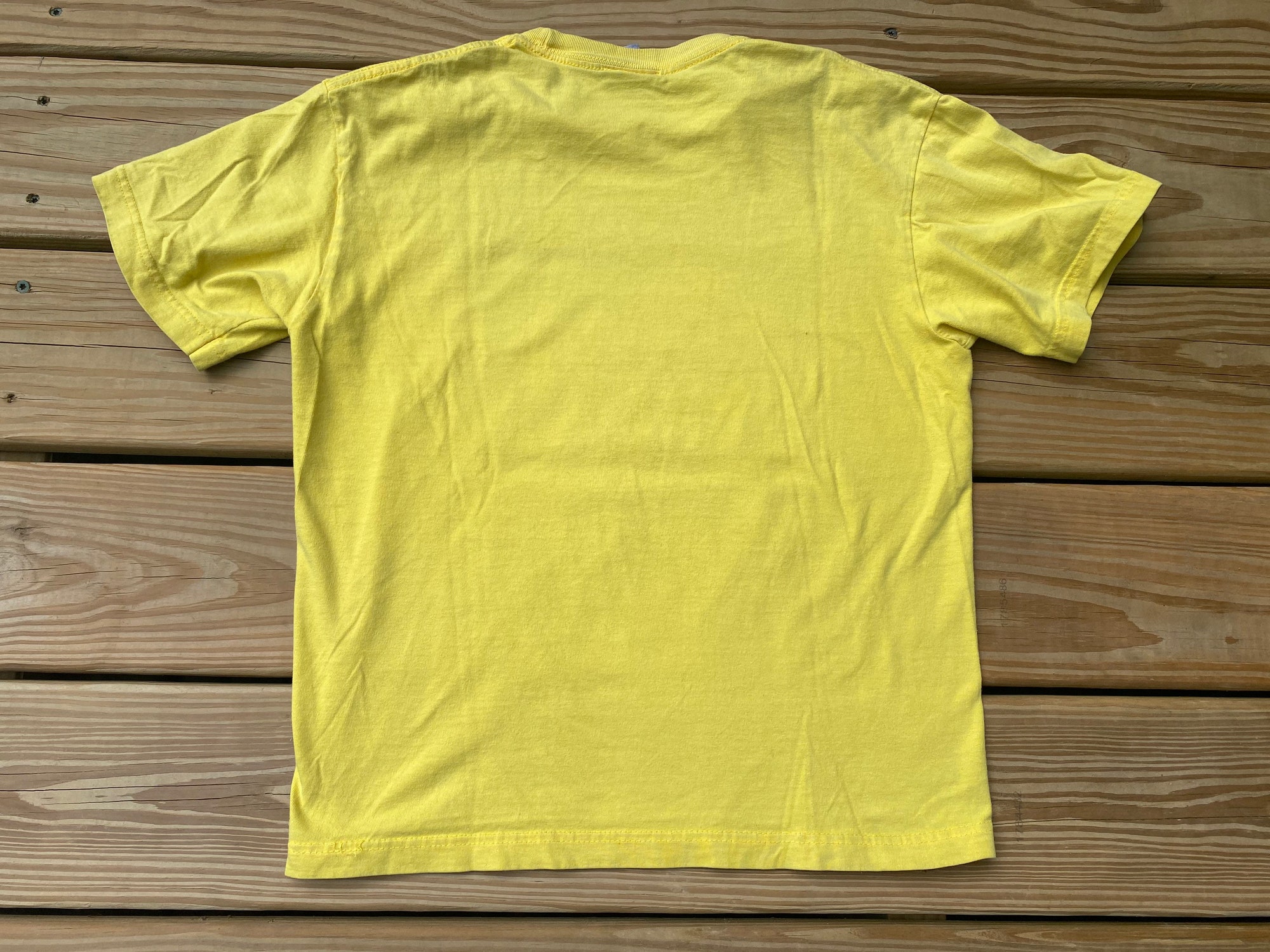 Kids vintage dragon ball z yellow goku T-Shirt