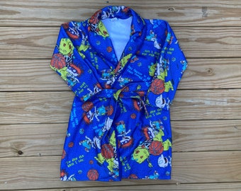 Kids vintage 1998 Rugrats Nickelodeon robe size 8 youth