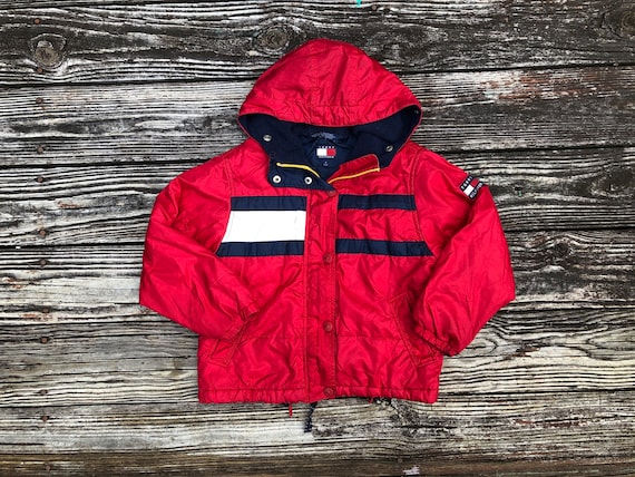 Vintage 90s Kids Youth Small Tommy Hilfiger Coat - Etsy Norway