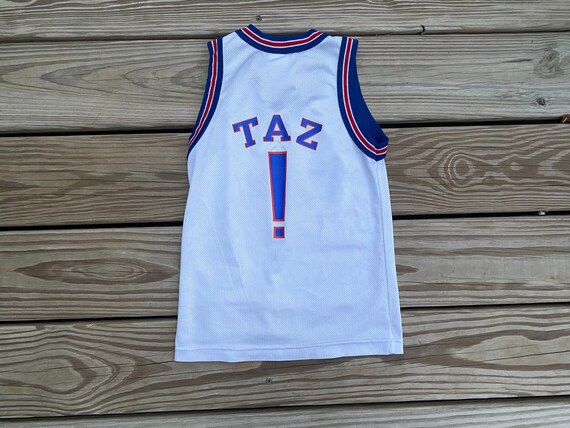 Vintage Space Jam Tune Squad Taz Champion Jersey L