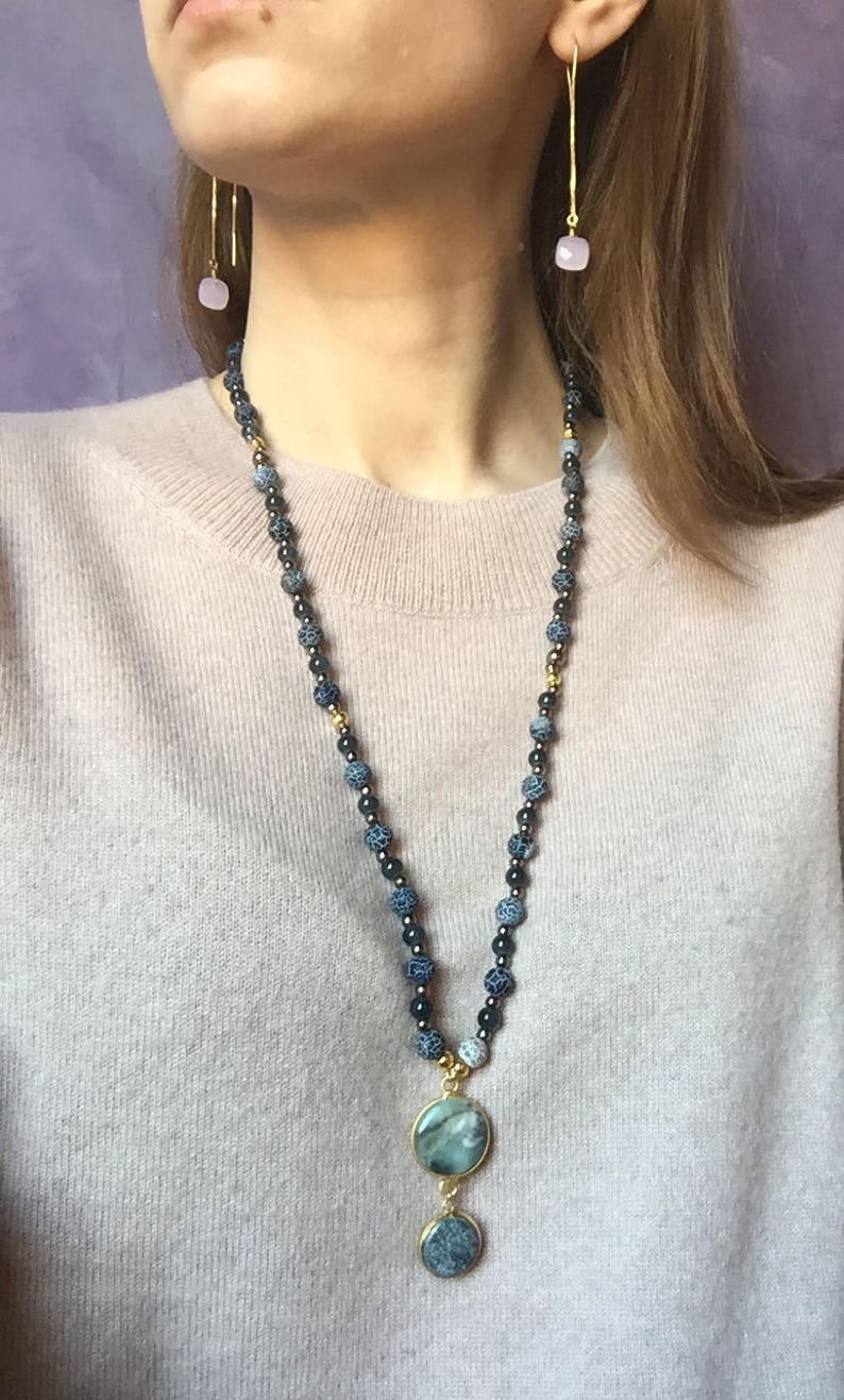 Necklaces Grey or White