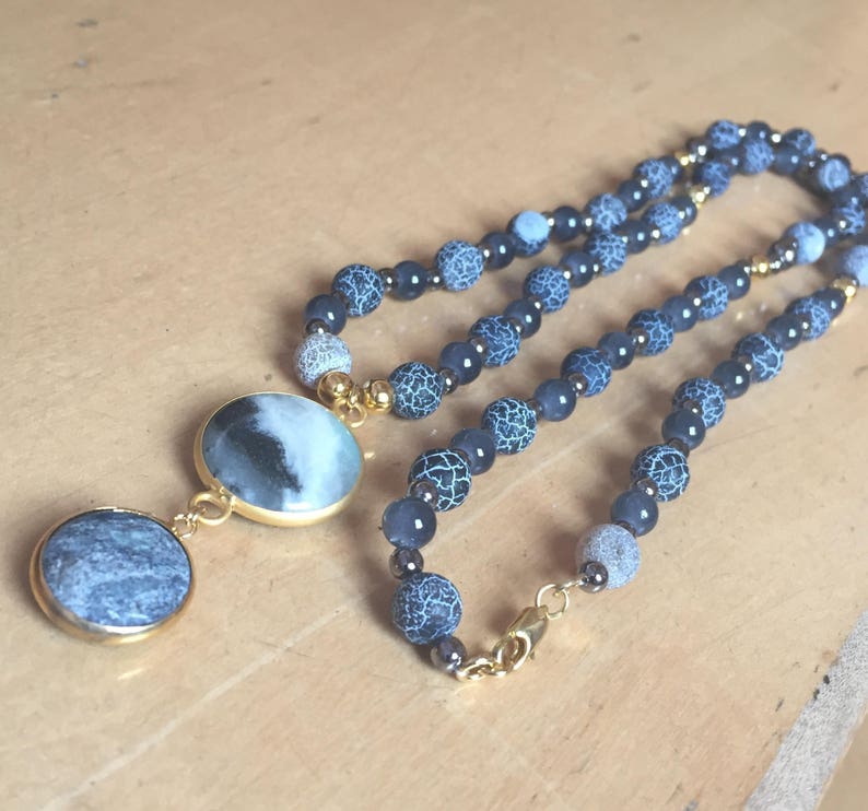 Necklaces Grey or White