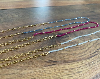 Necklaces Semi-precious stones