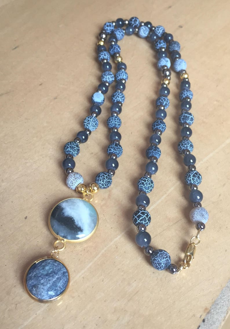 Necklaces Grey or White