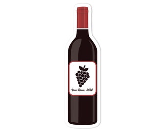 Red Wine Sticker