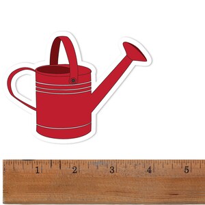 Garden Tools Sticker Watering Can image 4