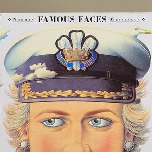 Famous Faces by Norman Messenger, 1995 first American edition.