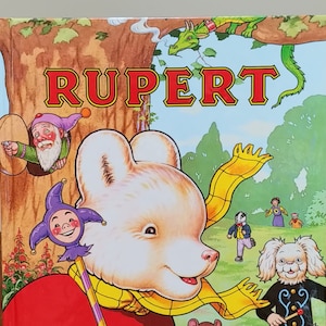 1993 Rupert Bear Daily Express Anual No 58 por James Henderson, John Harrold.