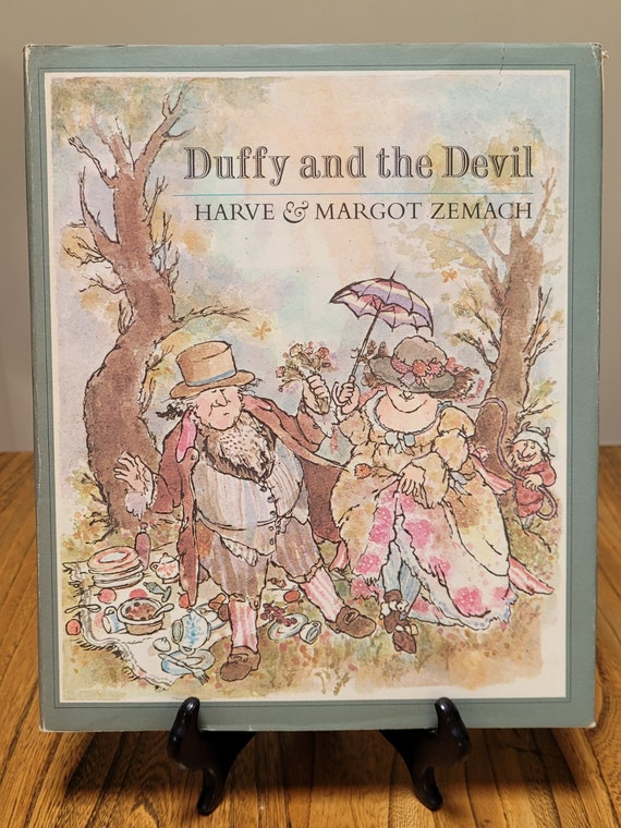 Duffy and the Devil, 1974 edition, by Harve and Margot Zemach, winner of the Caldecott Medal.