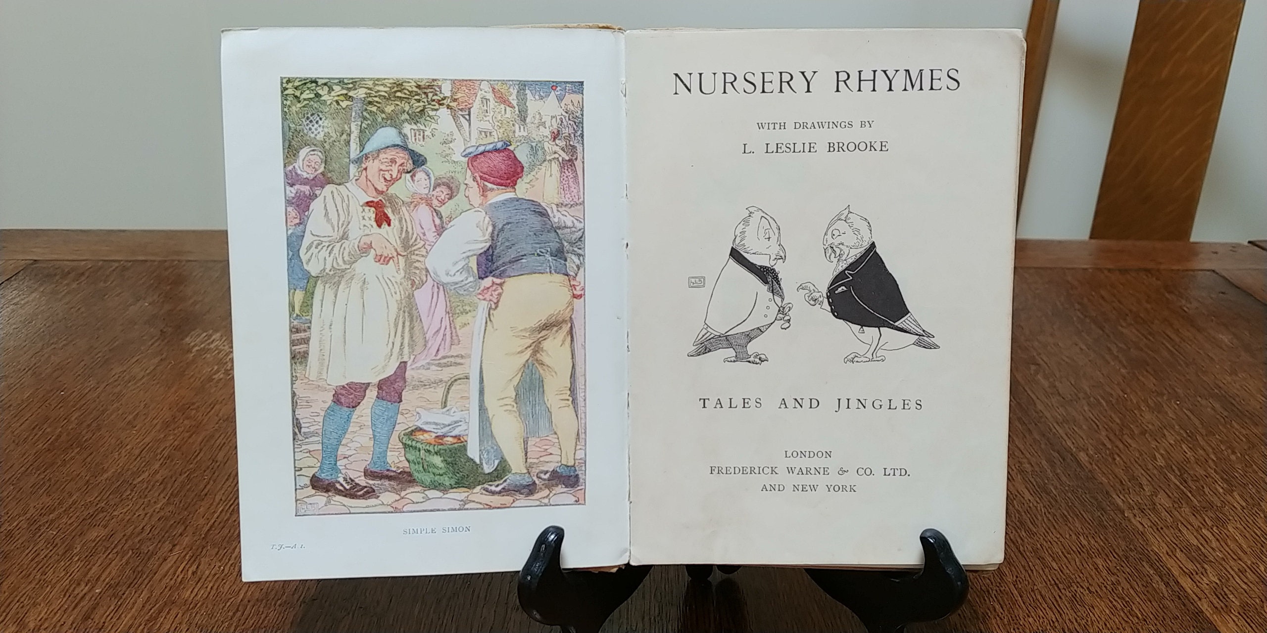 Nursery Rhymes Tales and Jingles Frederick Warne First Edition