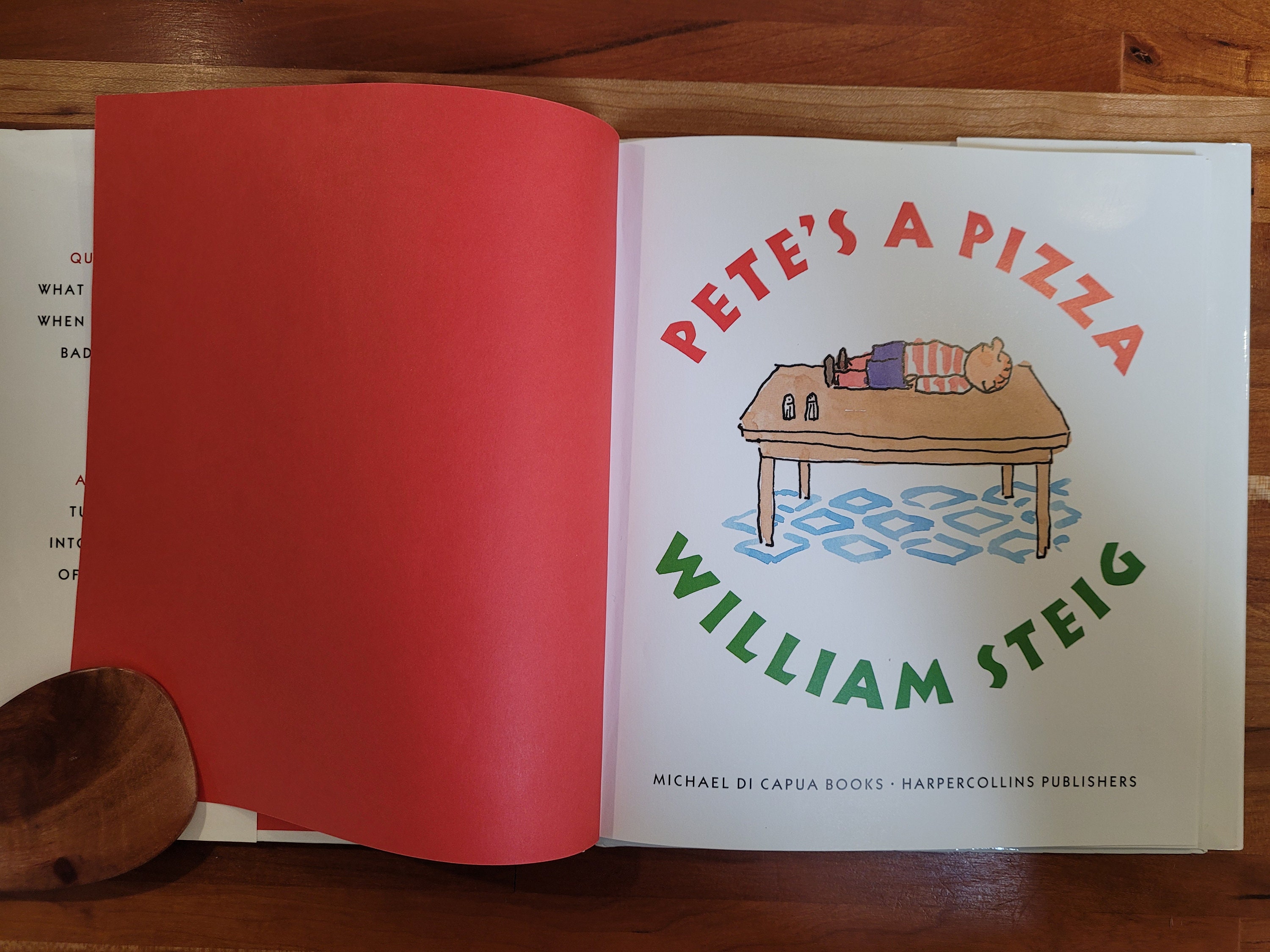 Pete's A Pizza by William Steig - 1998 First Edition Pete's A Pizza by William Steig - 1998 First Edition