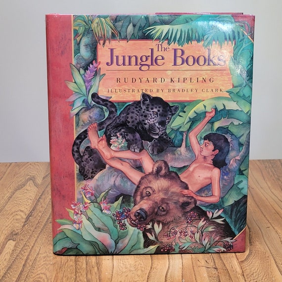 The Jungle Books by Rudyard Kipling, illustrated by Bradley Clark, 1992 edition.