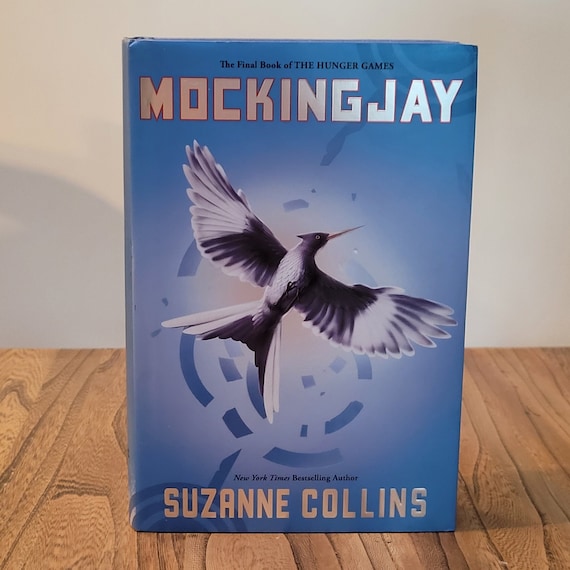 Mockingjay, final book of The Hunger Games by Suzanne Collins, 2010 first edition.