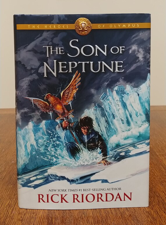 The Son of Neptune by Rick Riordan, 2011 first edition, The Heroes of Olympus Book #2.