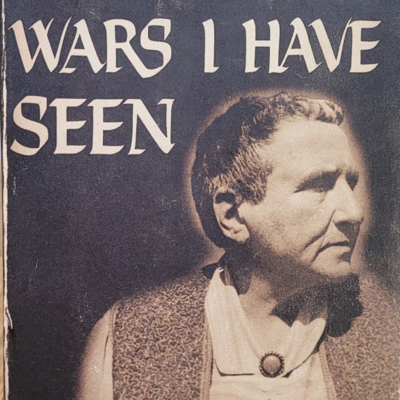Wars I Have Seen, 1945 first edition, by Gertrude Stein.