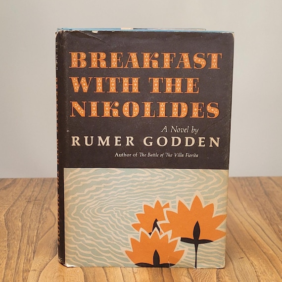 1964 Edition of Breakfast With the Nikolides by Rumer Godden – Hardcover with Dust Jacket