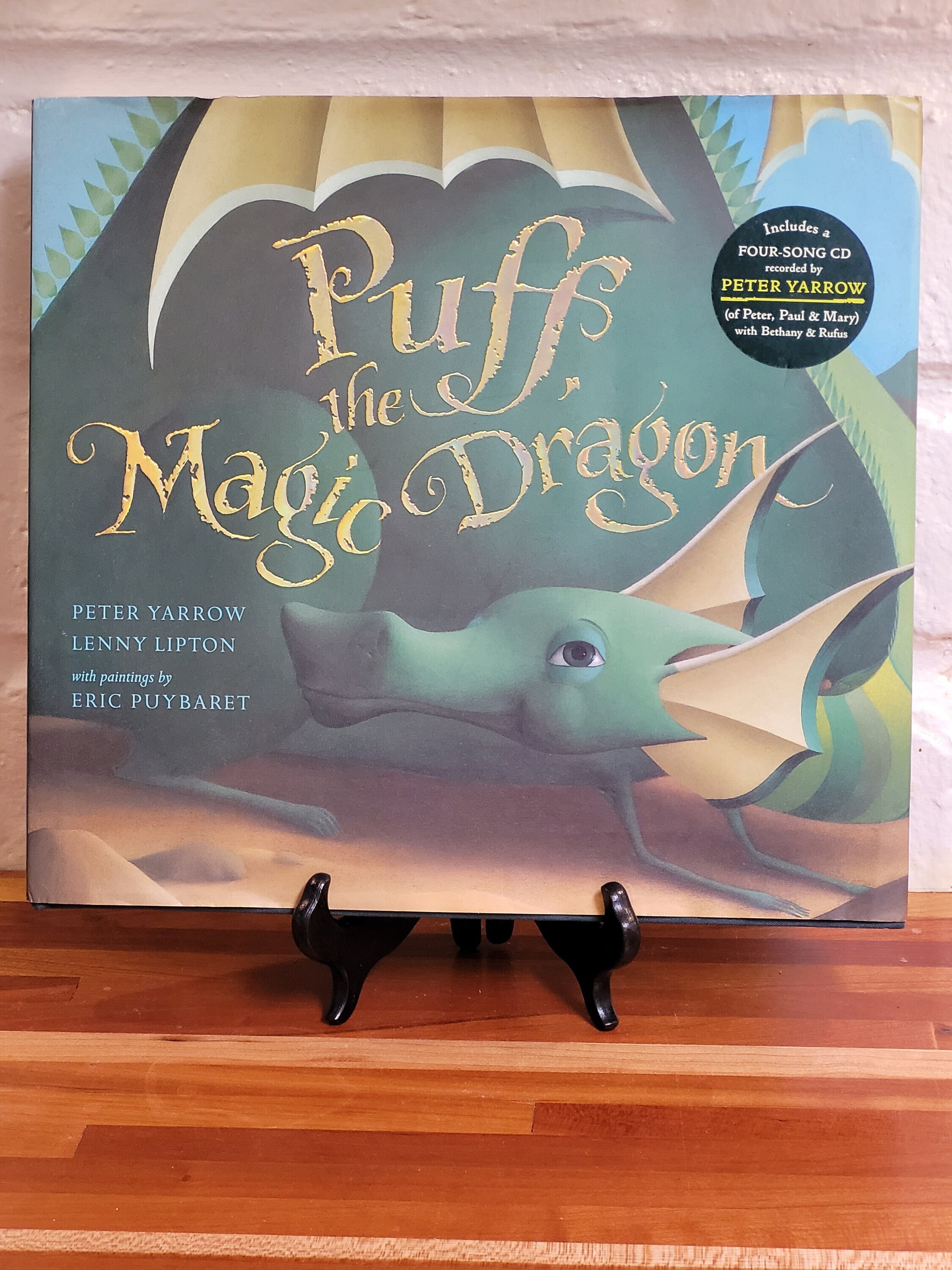 Puff the Magic Dragon with CD, 2007 signed first edition, by