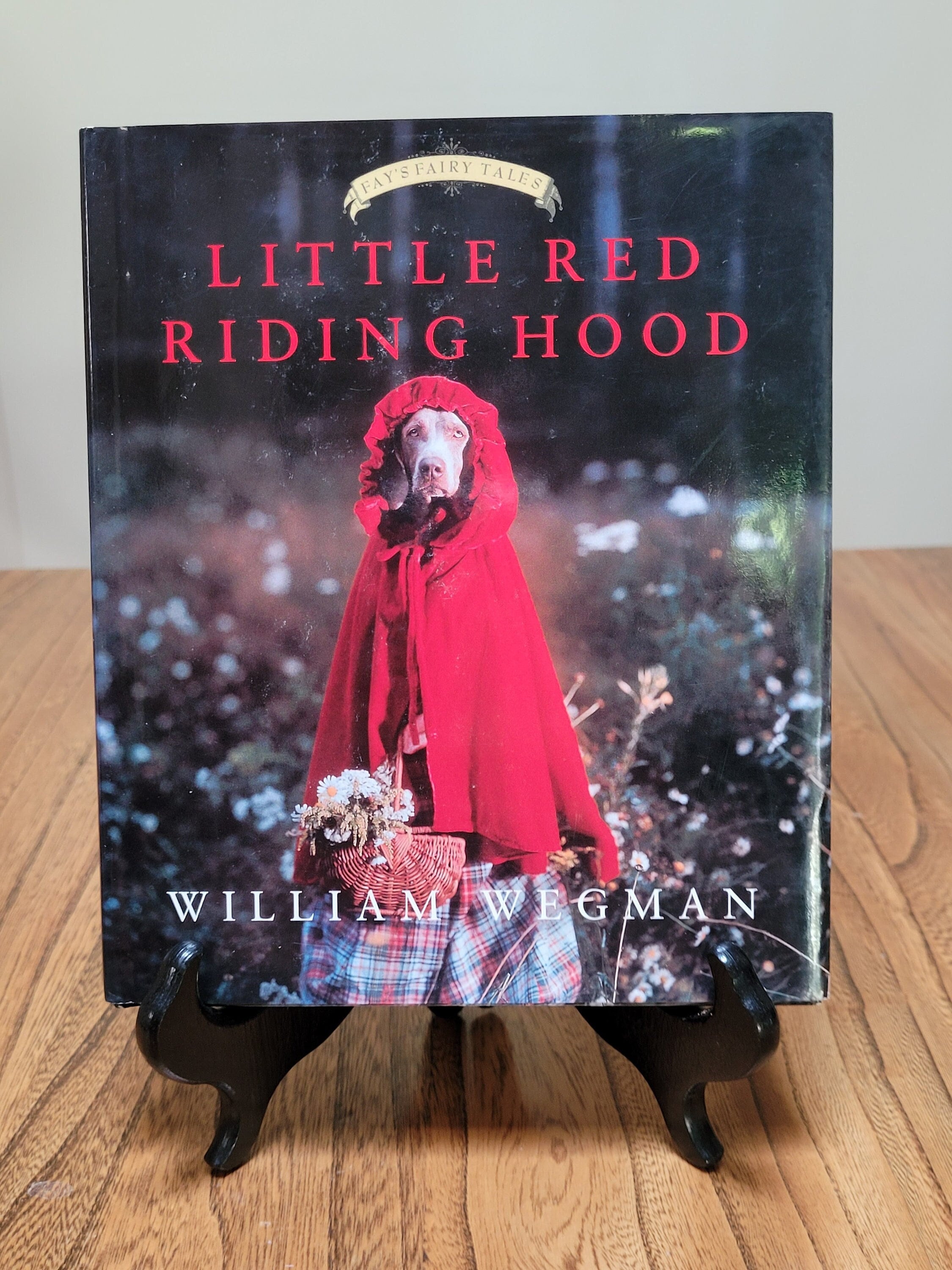 Fay's Fairy Tales: Little Red Riding Hood, 1999 First Mini Edition, by William Wegman. - Etsy Fay's Fairy Tales: Little Red Riding Hood, 1999 First Mini Edition, by William Wegman. - Etsy