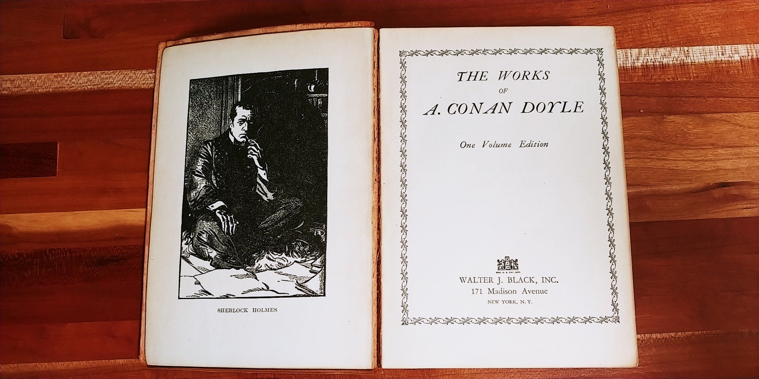 Sherlock holmes works picture