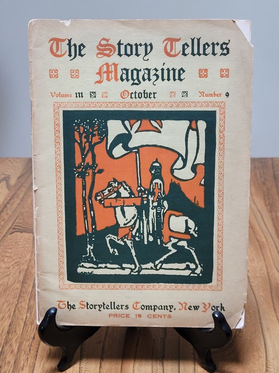 The Storyteller's Magazine, 1915, published to promote early 20th century storyteller's movement.