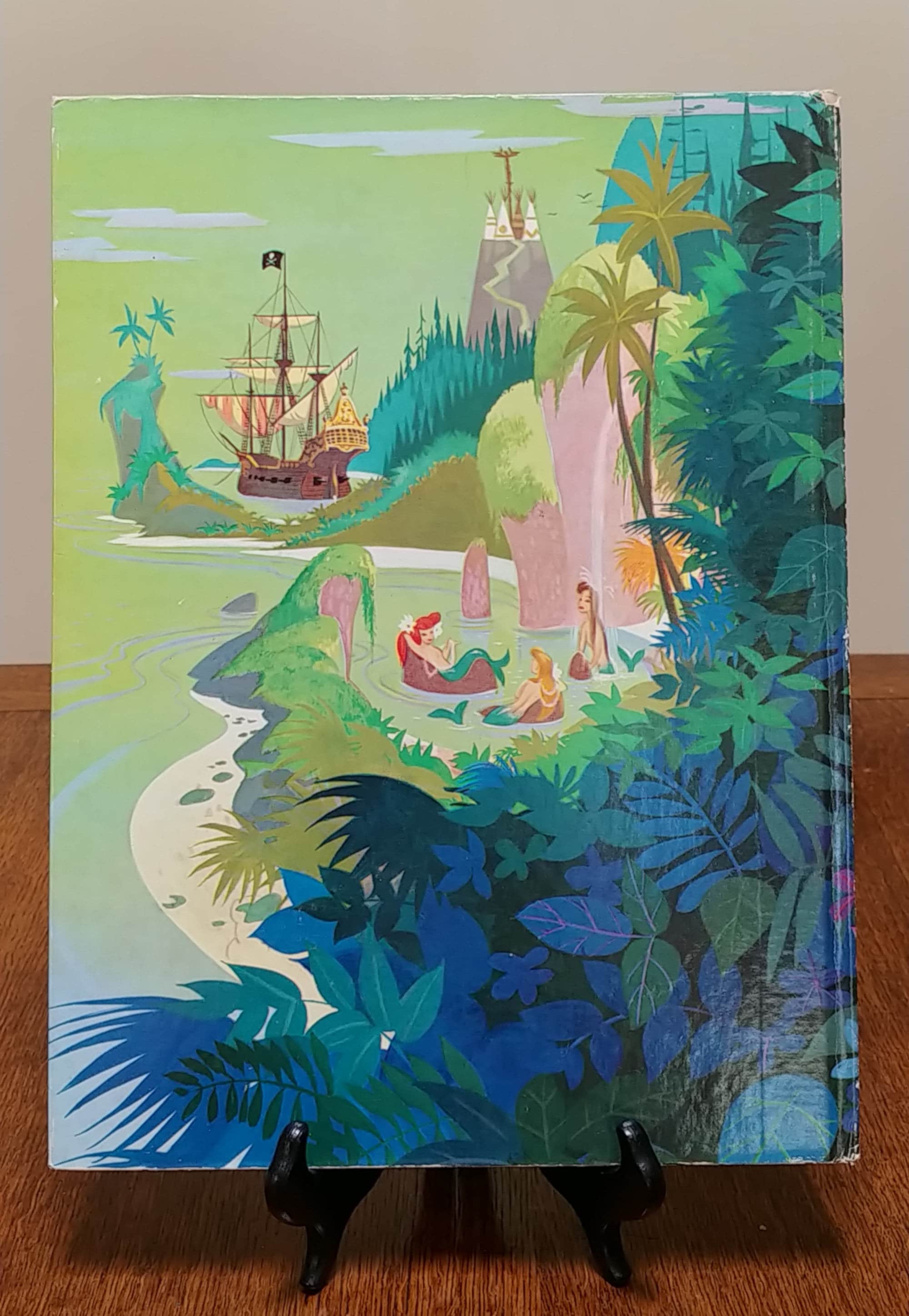 Walt Disney's Peter Pan - 1978 Golden Book - James M Barrie - Vintage