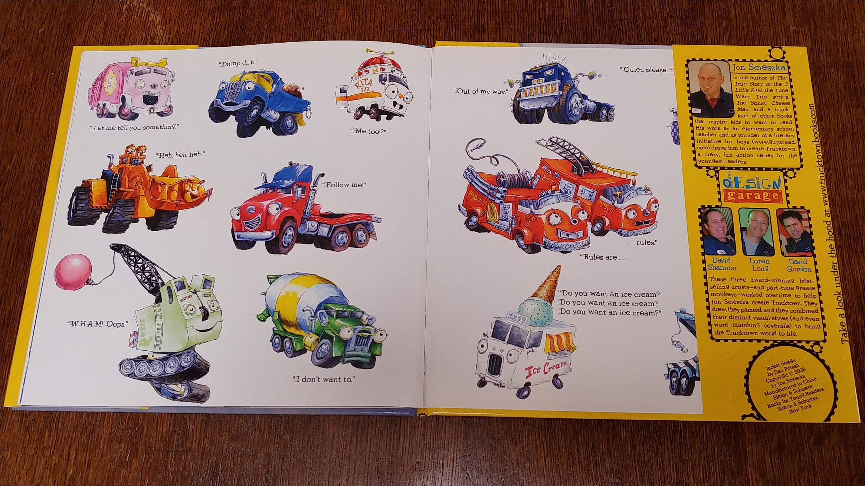 Smash Crash! by Jon Scieszka First Edition, Children's Book