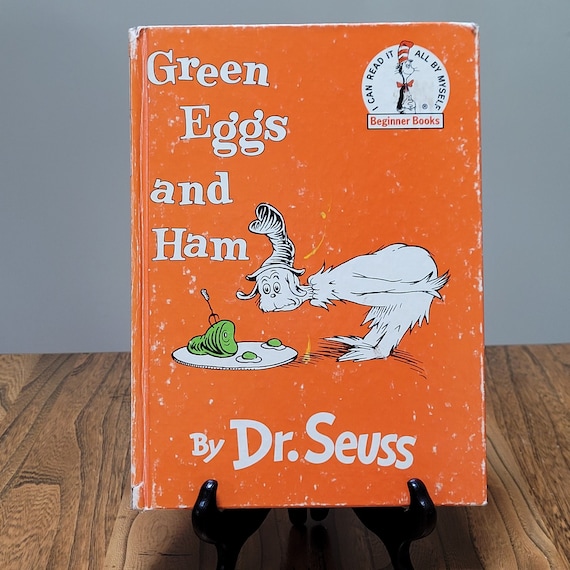 Green Eggs and Ham by Theodor Seuss Giesel, Dr. Seuss, Book B-16, circa 1970s.