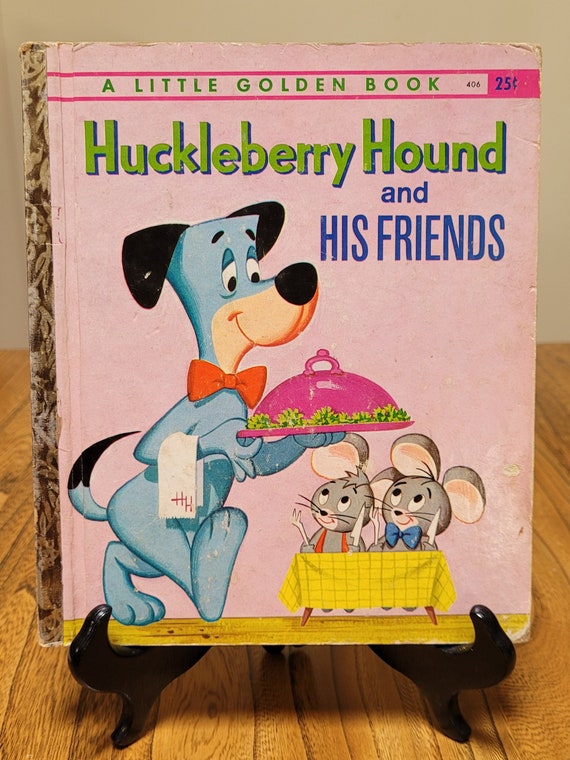 Huckleberry Hound and His Friends, 1960 A edition, Little Golden Book.