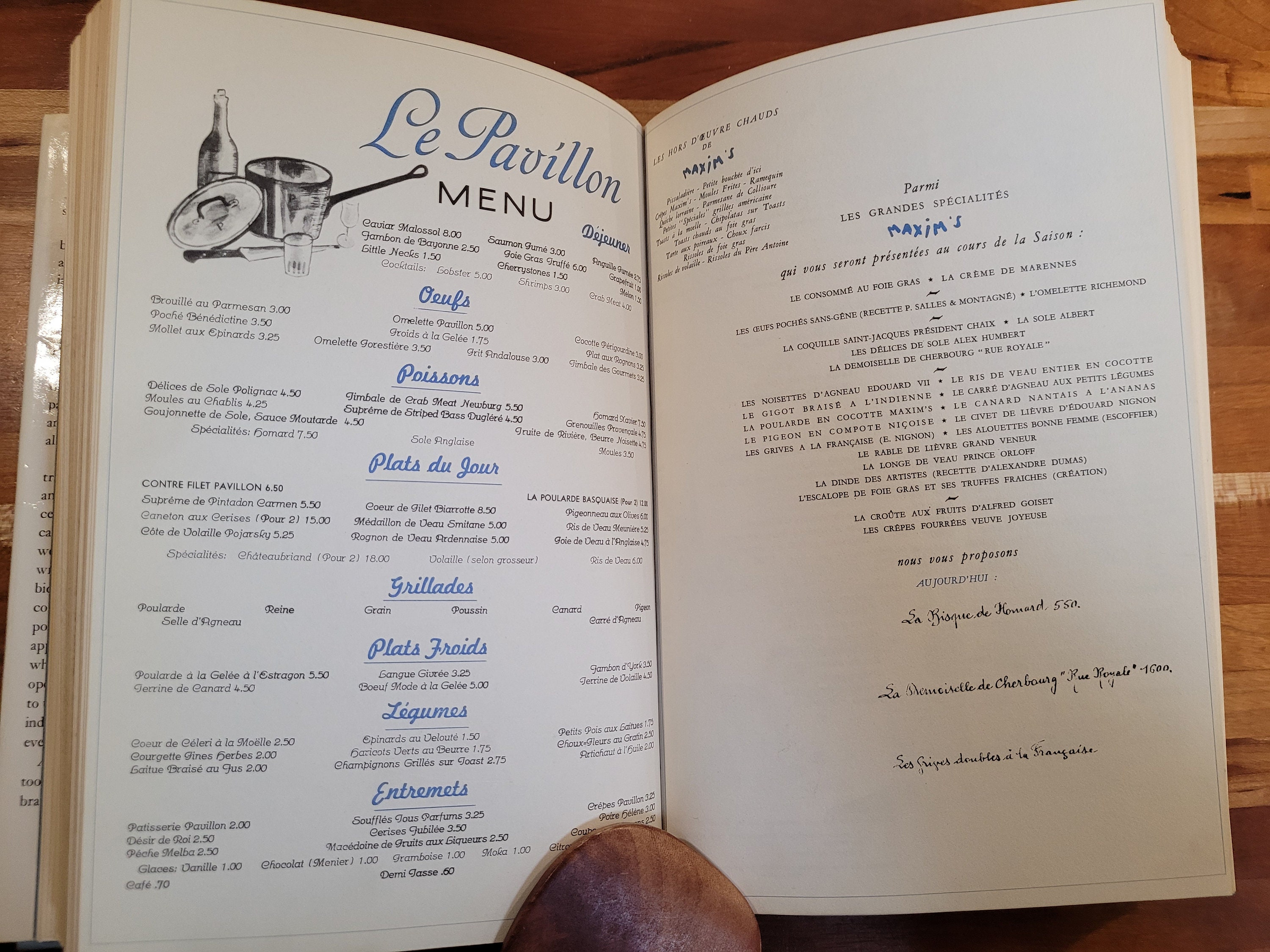 Ludwig Bemelmans' La Bonne Table - 1964 First Edition - Vintage Book ...