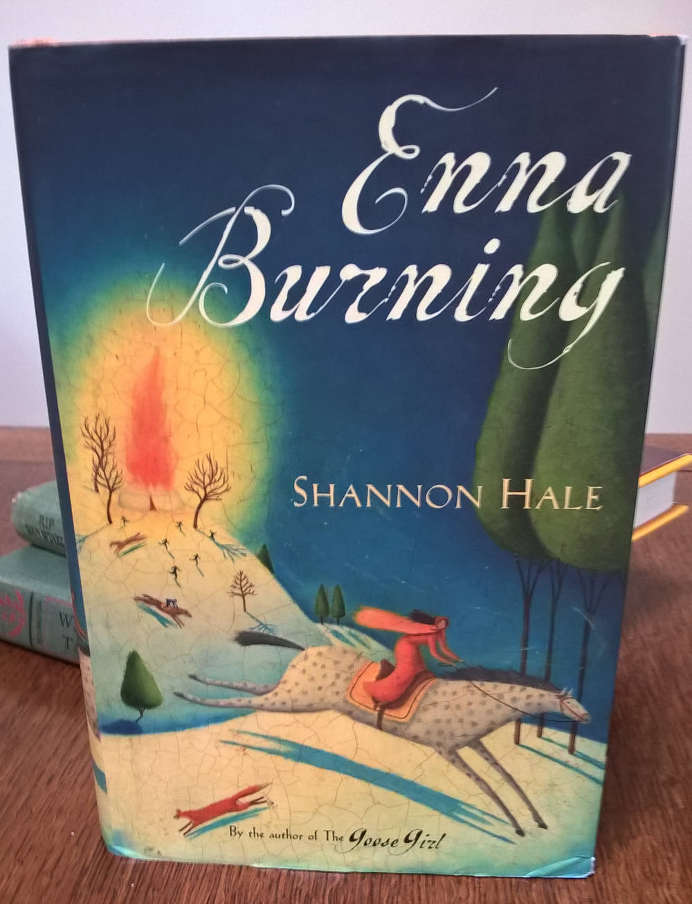 Enna Burning by Shannon Hale Books of Bayern First Edition