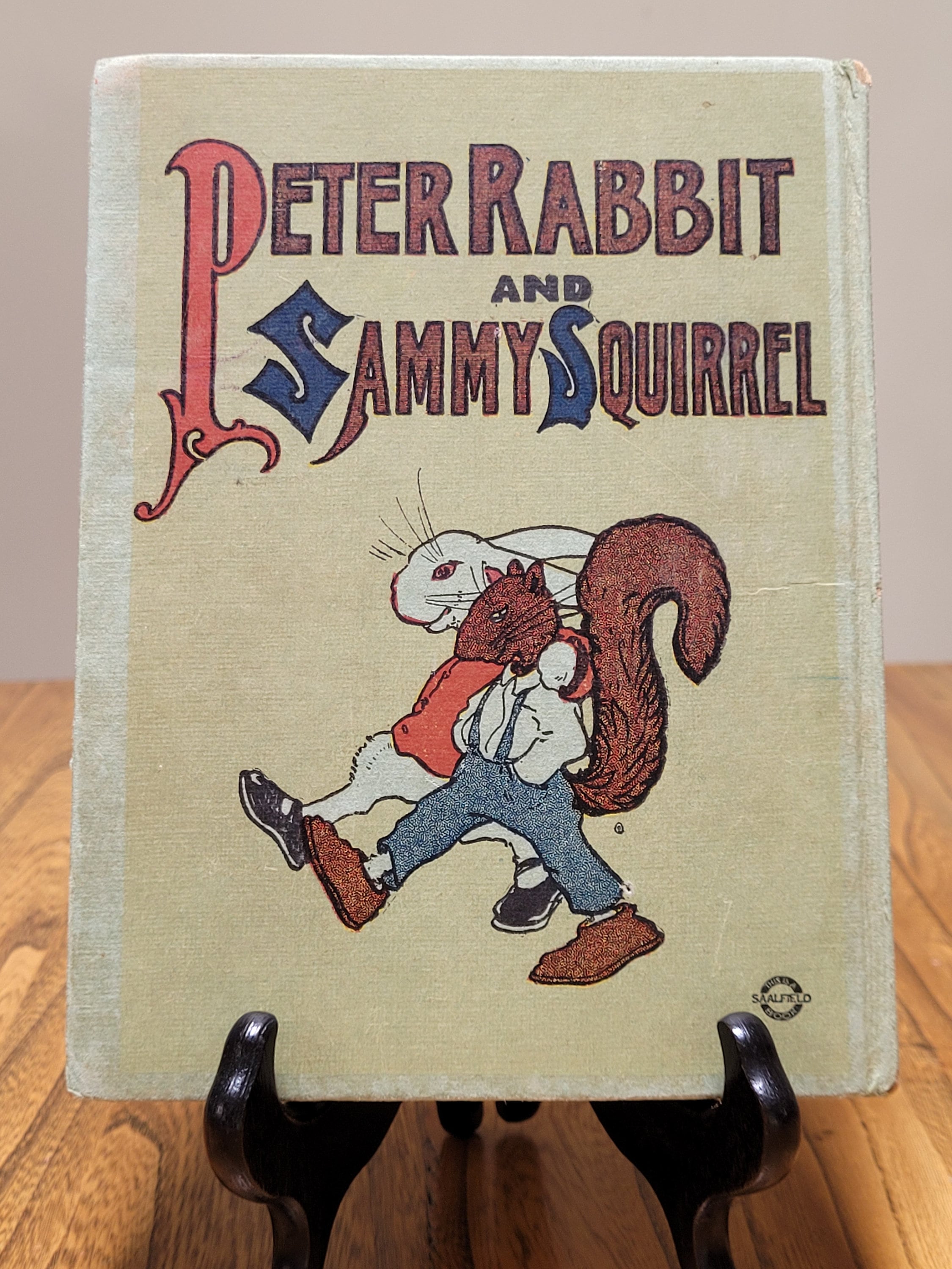 Peter Rabbit and Sammy Squirrel, 1918 edition, illustrated by Virginia ...