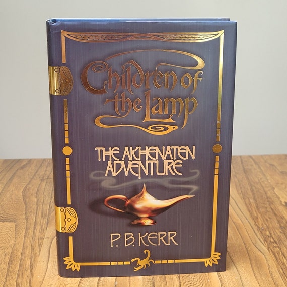 2004 First Edition of The Akhenaten Adventure by Philip Kerr — Children of the Lamp