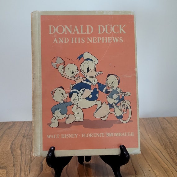 Donald Duck and His Nephews, a Walt Disney Story Book by Florence Brumbaugh, 1940 first edition.