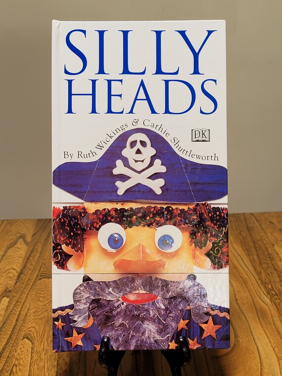 Silly Faces, a pop-up book by Ruth Wickings and Cathie Shuttleworth, 1996 first American edition.