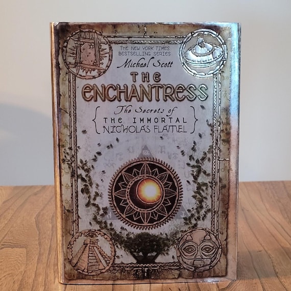 2012 First Edition of The Enchantress by Michael Scott - Secrets of the Immortal Nicholas Flamel - Hardcover with Dust Jacket