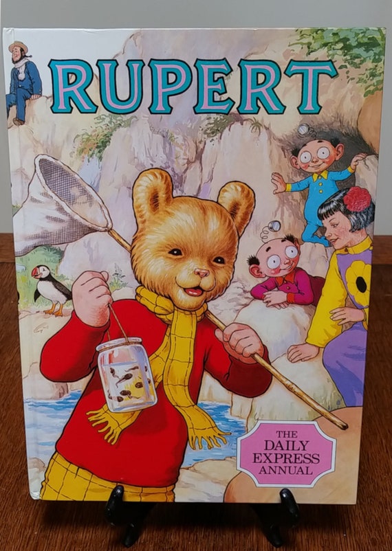 1986 Rupert Bear Daily Express Annual by James Henderson, John Harrold.