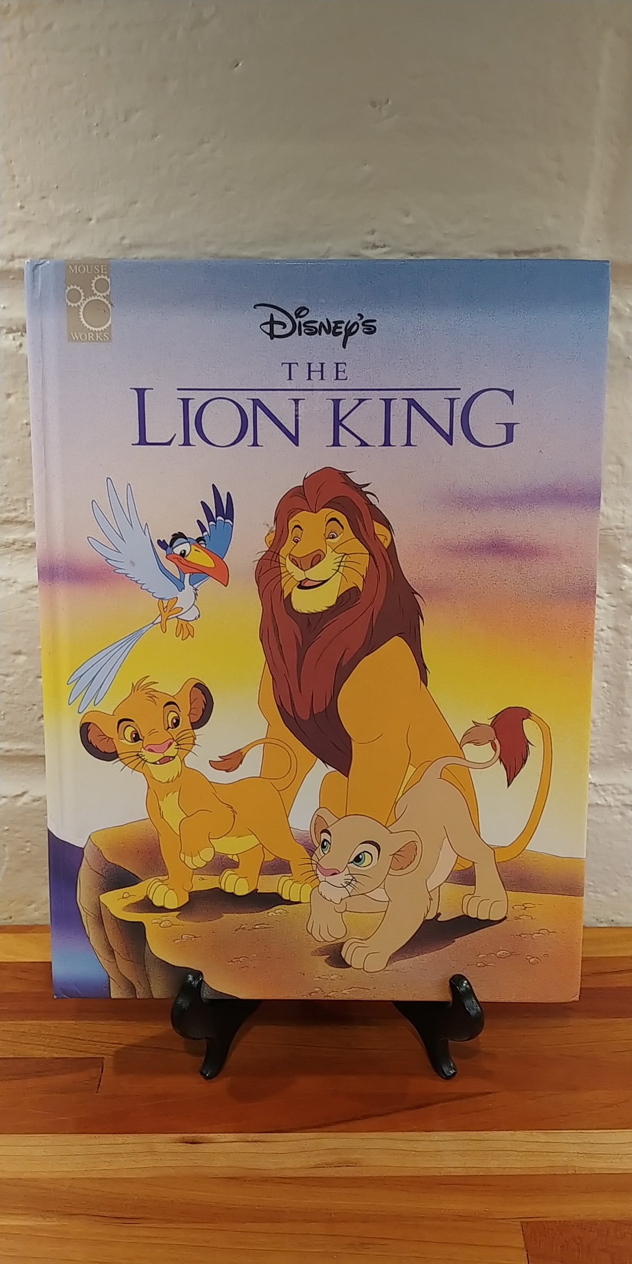Disney s The Lion King 1994 Edition Vintage Disney Book Mouse Works Vintage Child Book