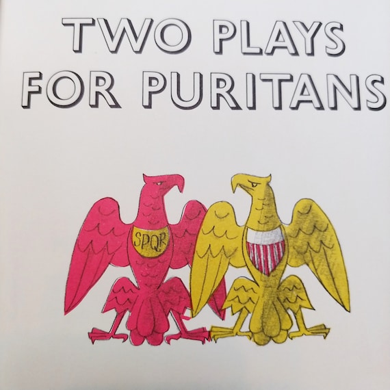 Two Plays for Puritans, 1966 deluxe Heritage Press edition, by George Bernard Shaw, George Him.