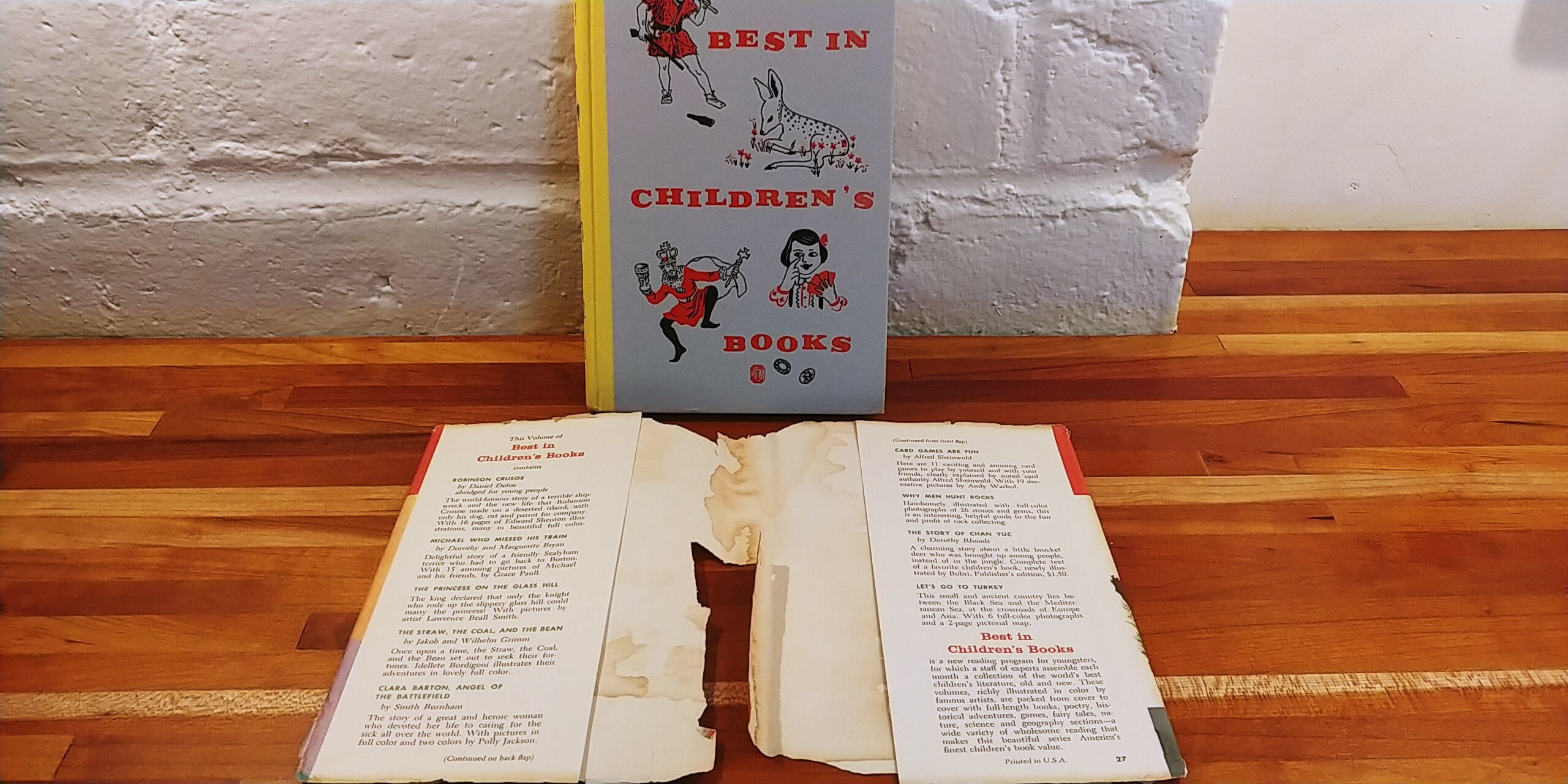 1959 The Best in Children's Books Vol 27 - First Edition Children's ...