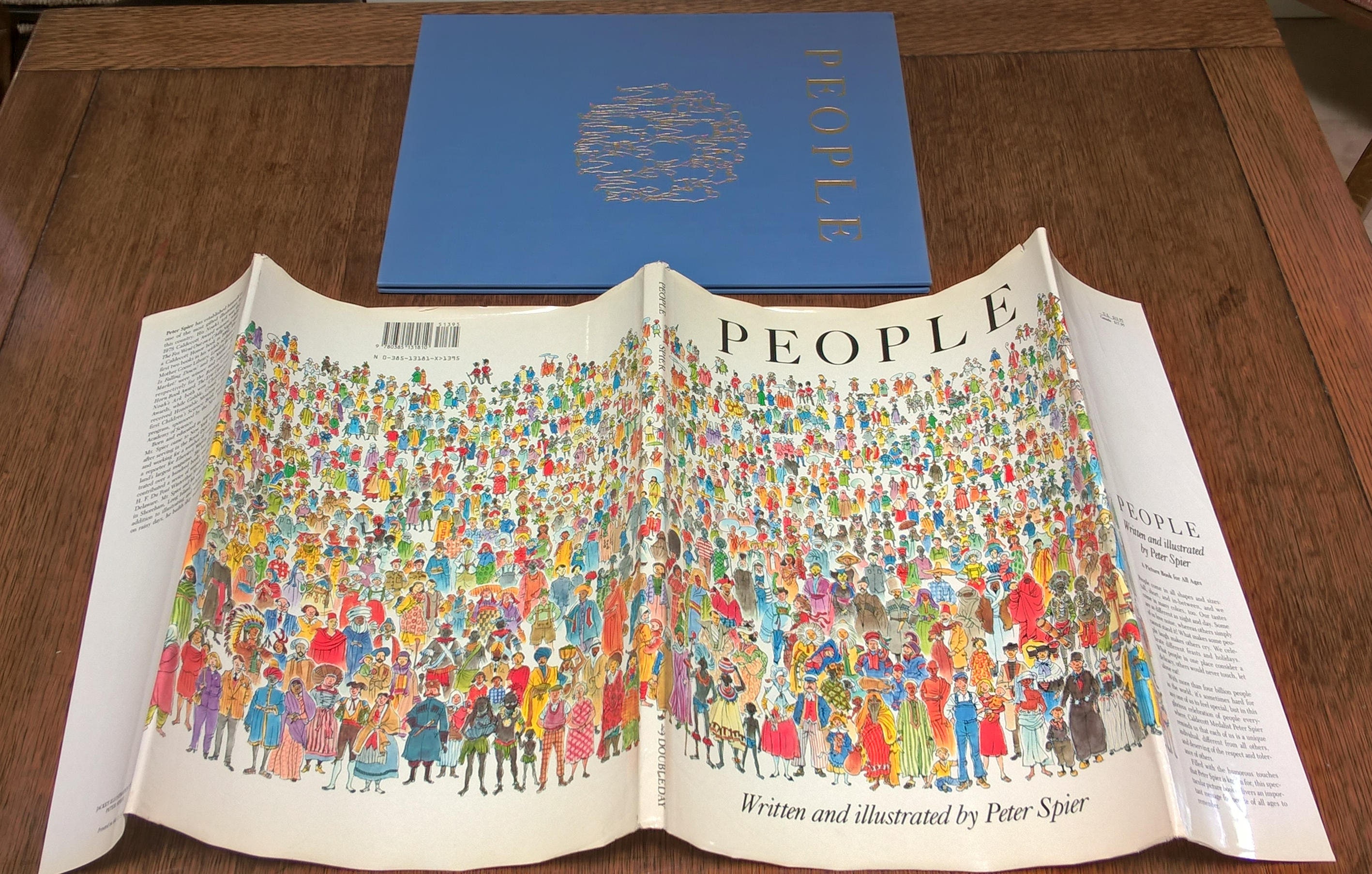 thumbnail image 2 of "People" By Peter Spier – Paperback – Very Good Condition – ISBN 038524469X 2 of 6