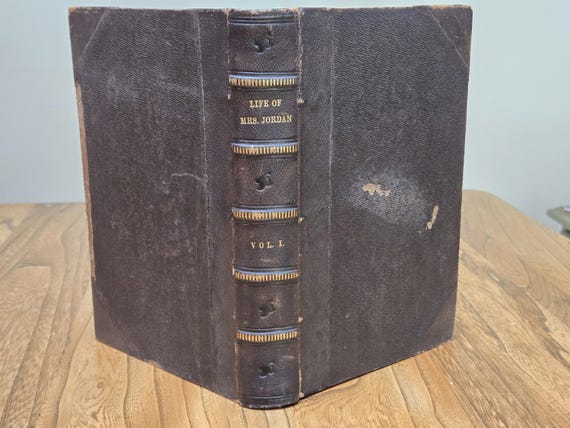 1831 Biography of Actress Dorothea Jordan — Extra Illustrated with Rare 19th Century Theater Prints