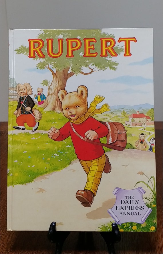 1984 Rupert Bear Daily Express Annual by James Henderson, John Harrold.