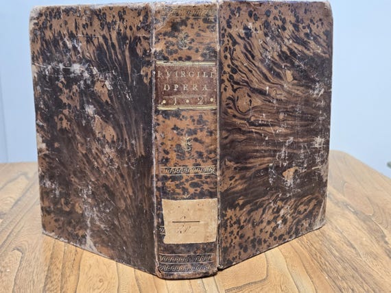 1790 Venice Edition of Virgil's Opera — Personal Signed Copy of Piarist Father Jacinto Feliu