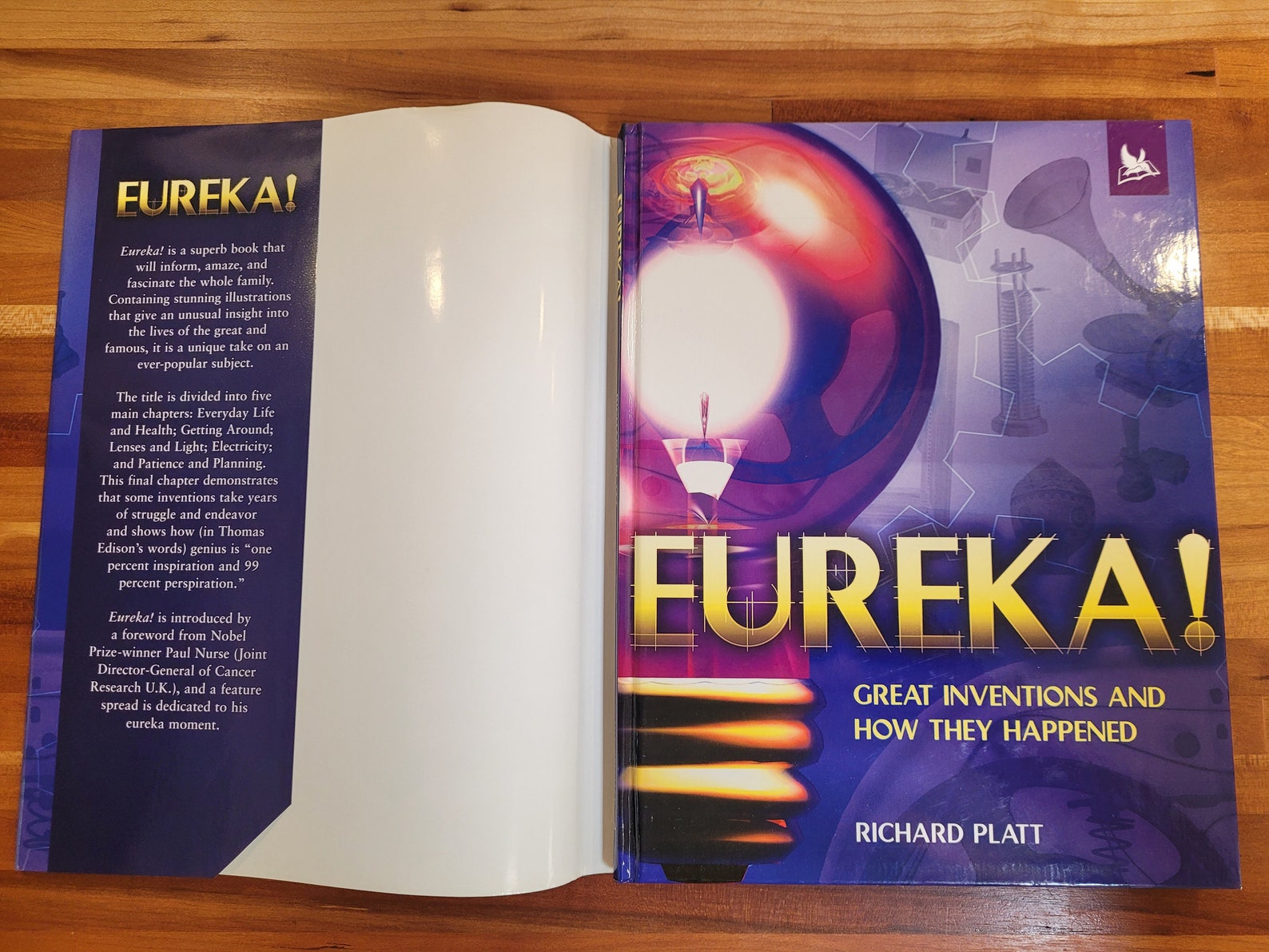 Eureka! Great Inventions and How They Happened, 2003 First Edition, by ...