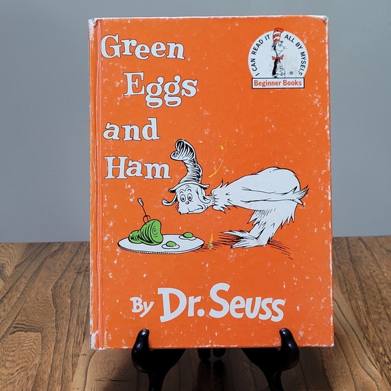 Green Eggs and Ham by Dr Seuss, 1970s edition.