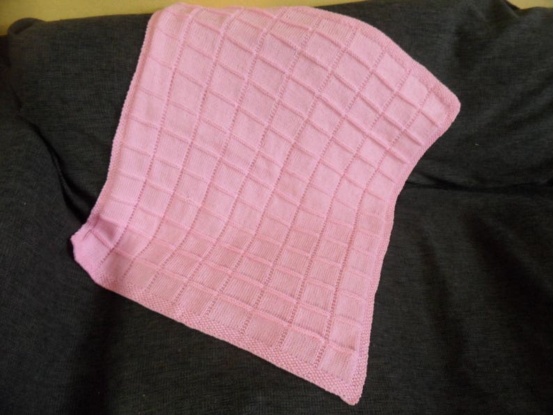 BABY Blanket TADPOLES Pink PURPLE White Soft Plush ...