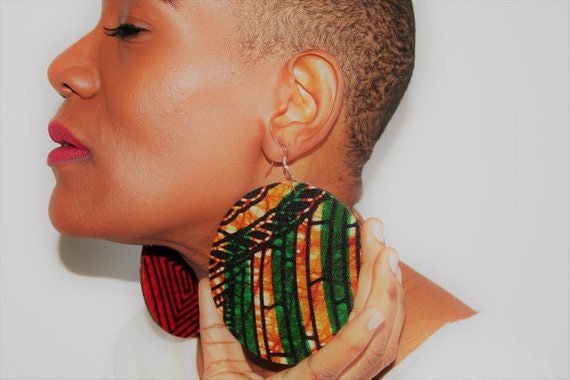 Statement Earrings/Bold African 