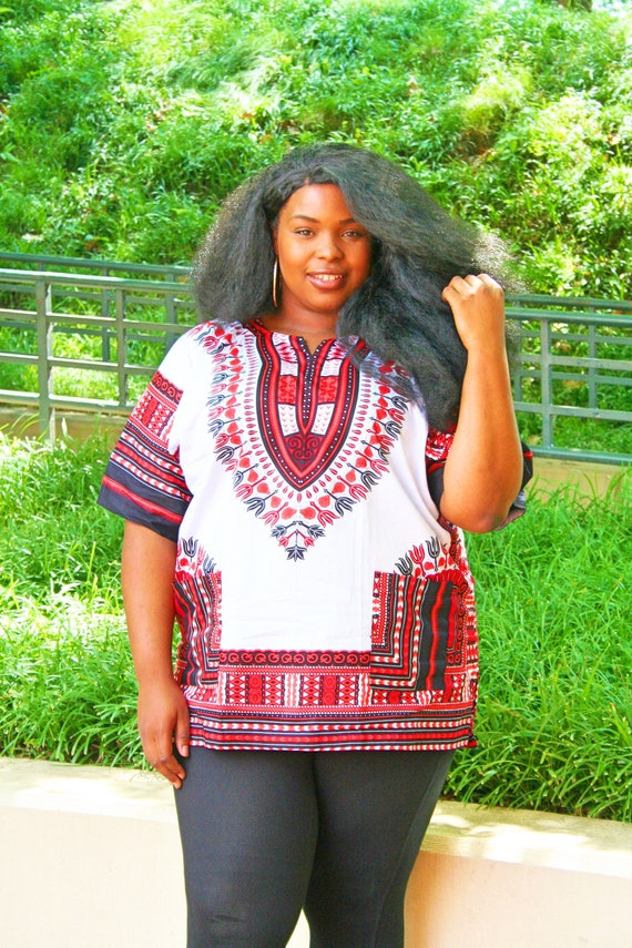 dashiki shirt plus size
