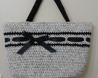 Handmade Crochet Beach Bag