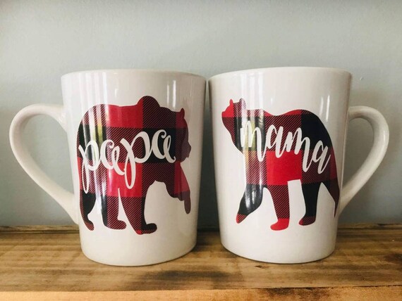 mama bear papa bear coffee mugs